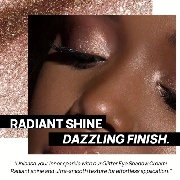 NEW Limitless Eyeshadow Glitter Eye Shadow Metallic Tan - Picture 6 of 7